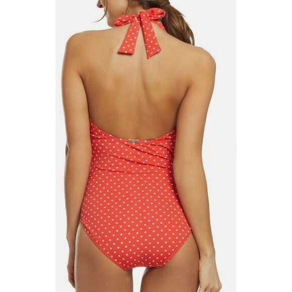 New. Lauren Ralph Lauren dot swimsuit. 6. Retails $139 - Picture 7 of 10